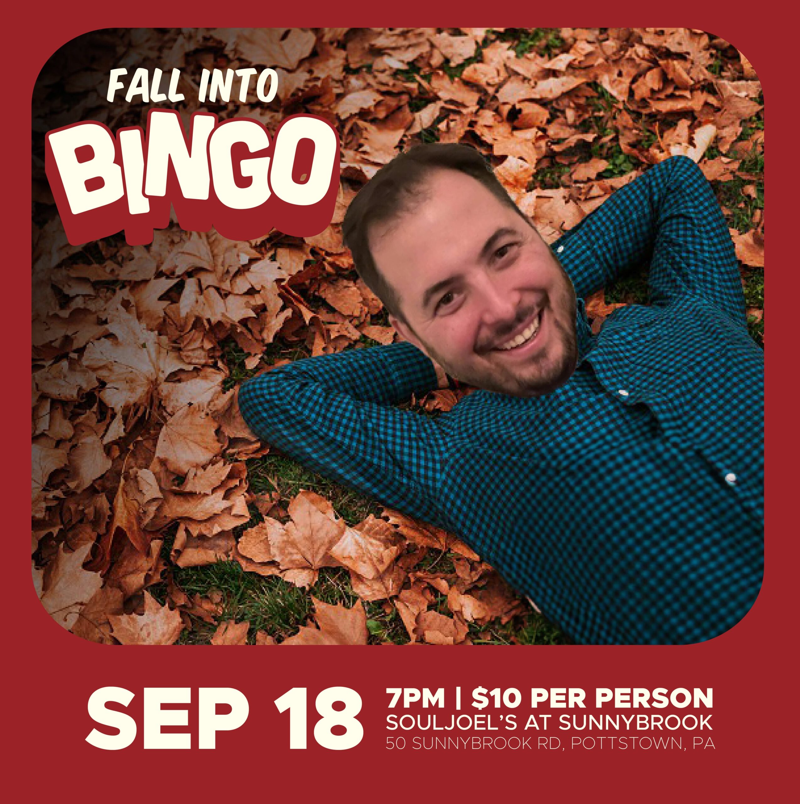 Fall Into Bingo at SunnyBrook presented by The Lower Pottsgrove Historical Society
