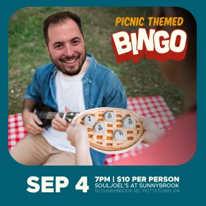 Picnic Themed Bingo at SunnyBrook presented by The Lower Pottsgrove Historical Society